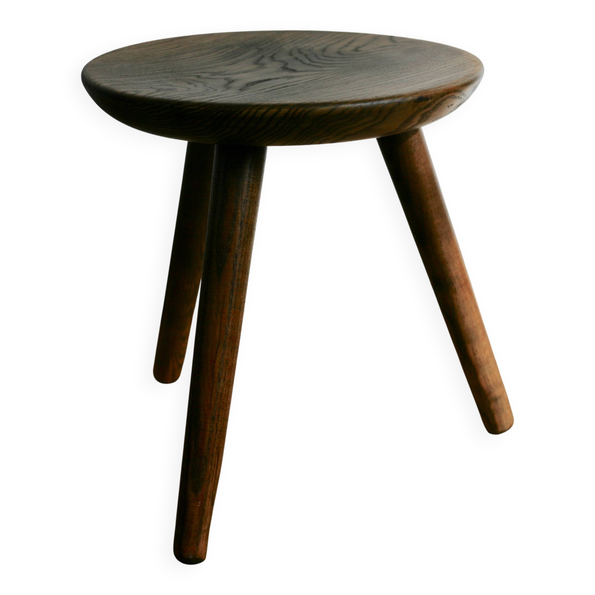Tabouret tripode, produit dans les Vosges ( Gerardmer), années 50