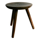 Tabouret tripode, produit dans les Vosges ( Gerardmer), années 50