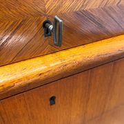 Rare secrétaire scandinave galbé origine Suède