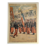 The Zouaves of Palestro arrived in Marseille in 1903