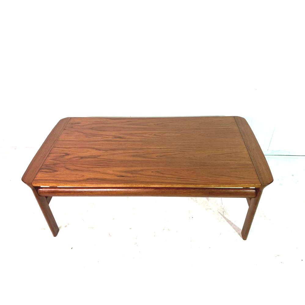 Vintage teak coffee table made in the 1960s