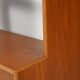 Scandinavian teak bookcase with cabinet, 1960s