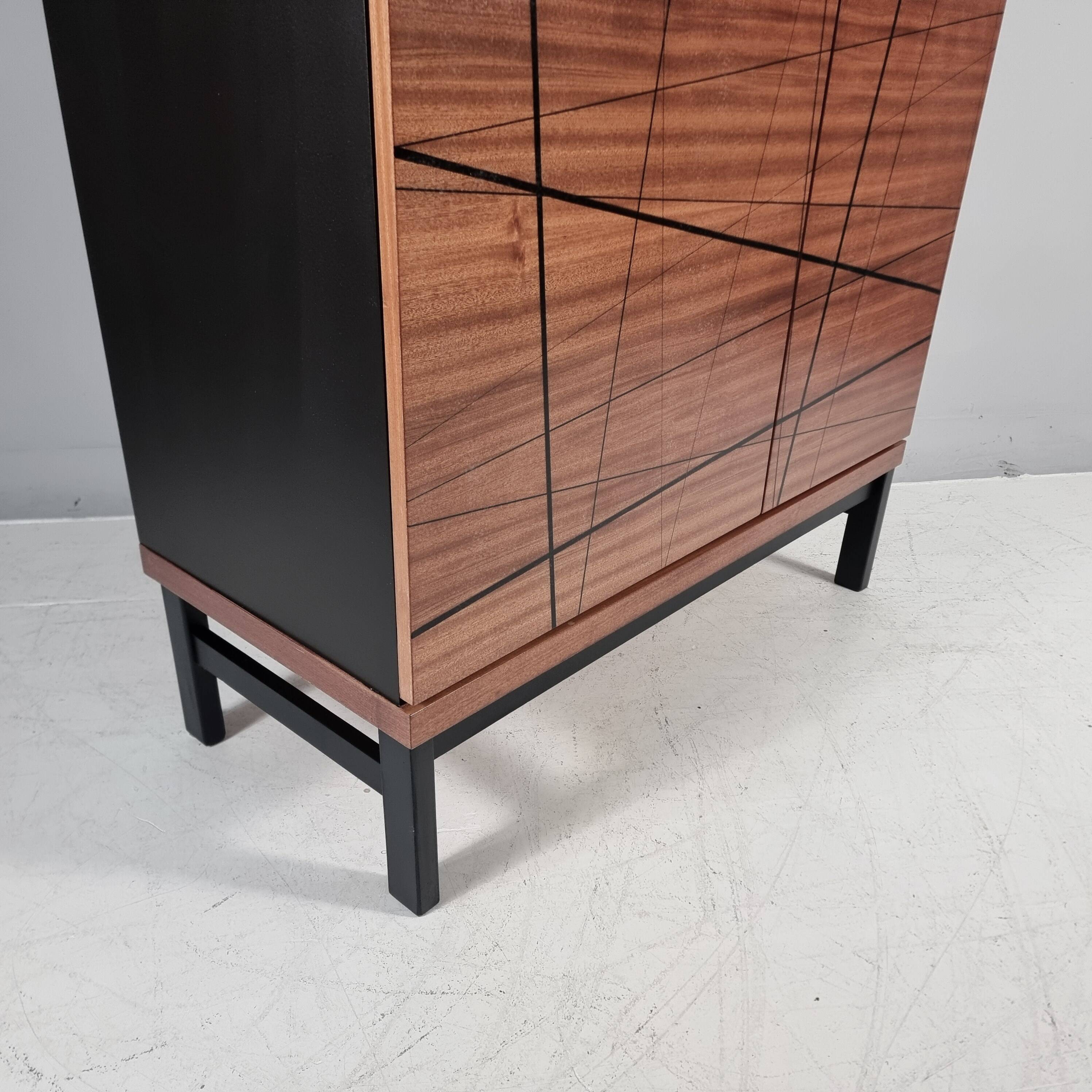 Vintage Wardrobe in Beech, 1970s