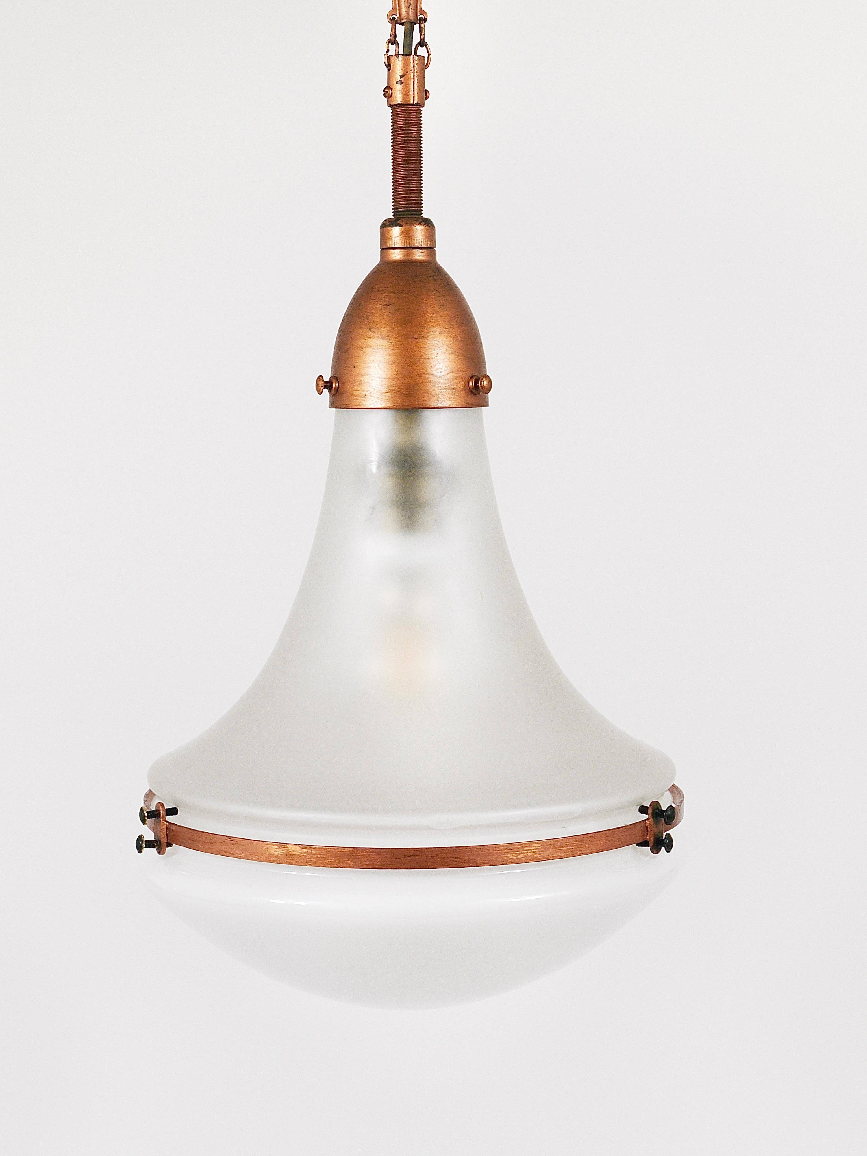 Industrial Pendant Lamp Luzette by Peter Behrens, Siemens Schuckert, Germany, 1910