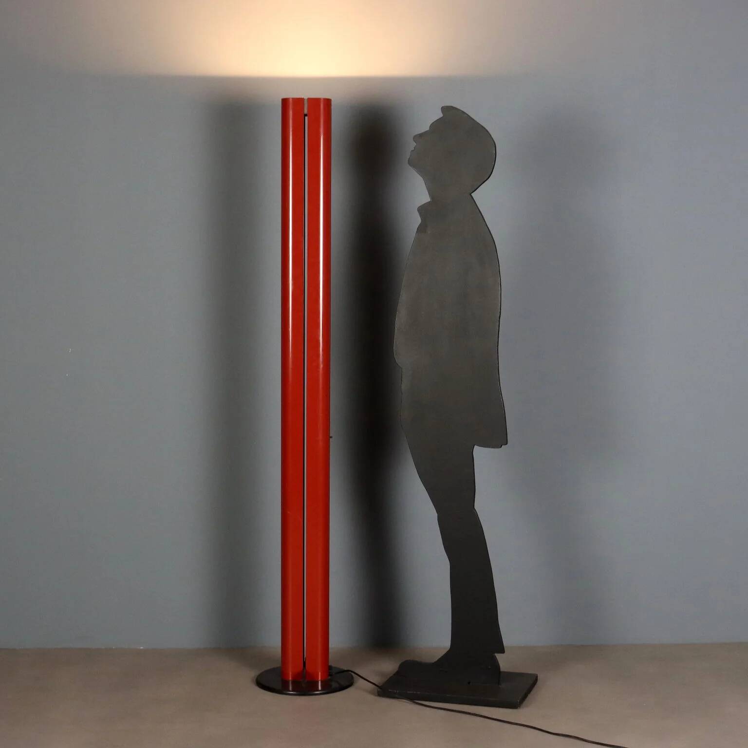 Artemide Megaron floor lamp vintage design G. Frattini Italy 1970s