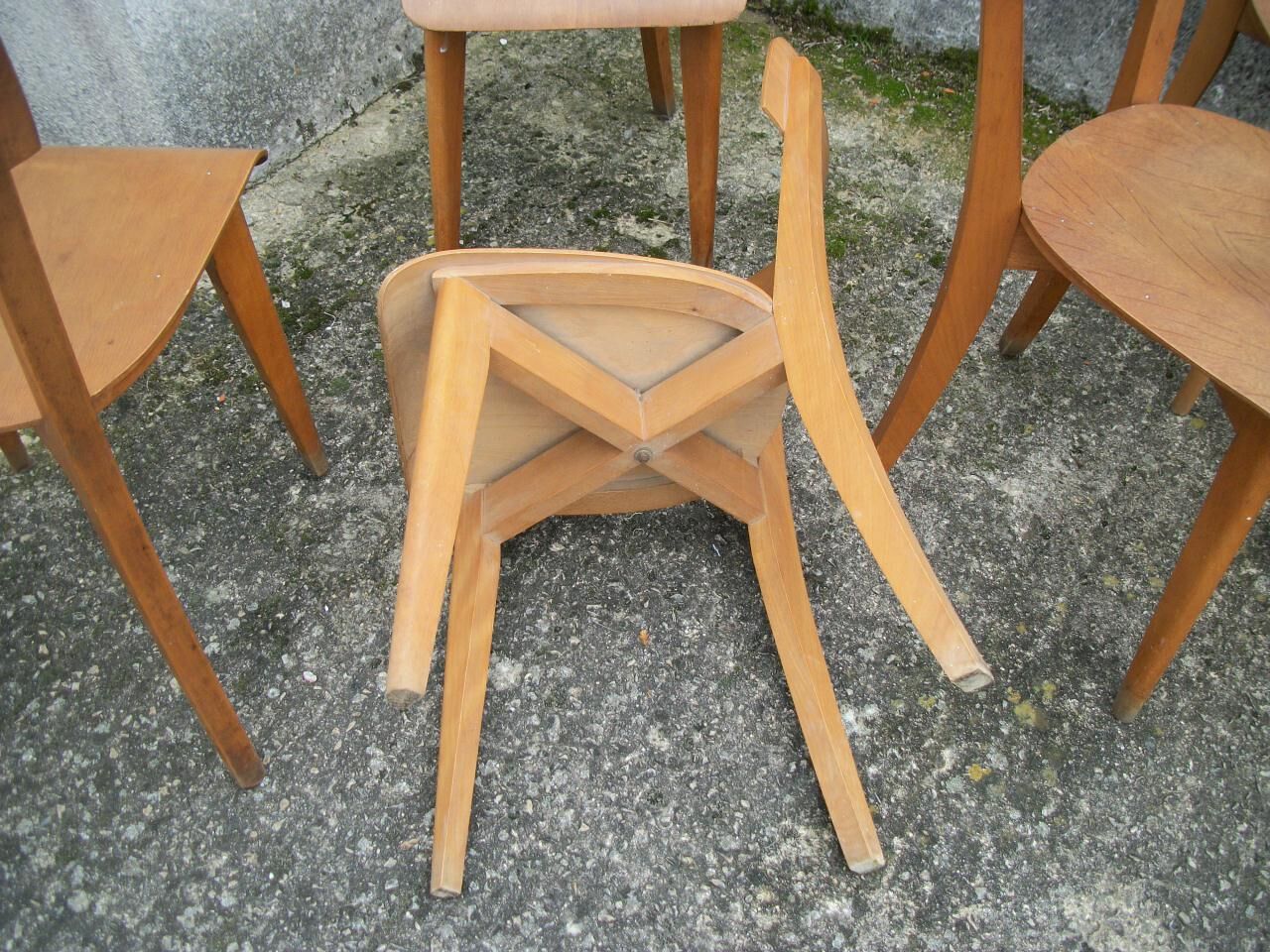 Série de 6 chaises