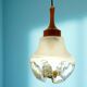Mazzega style glass hanging lamp