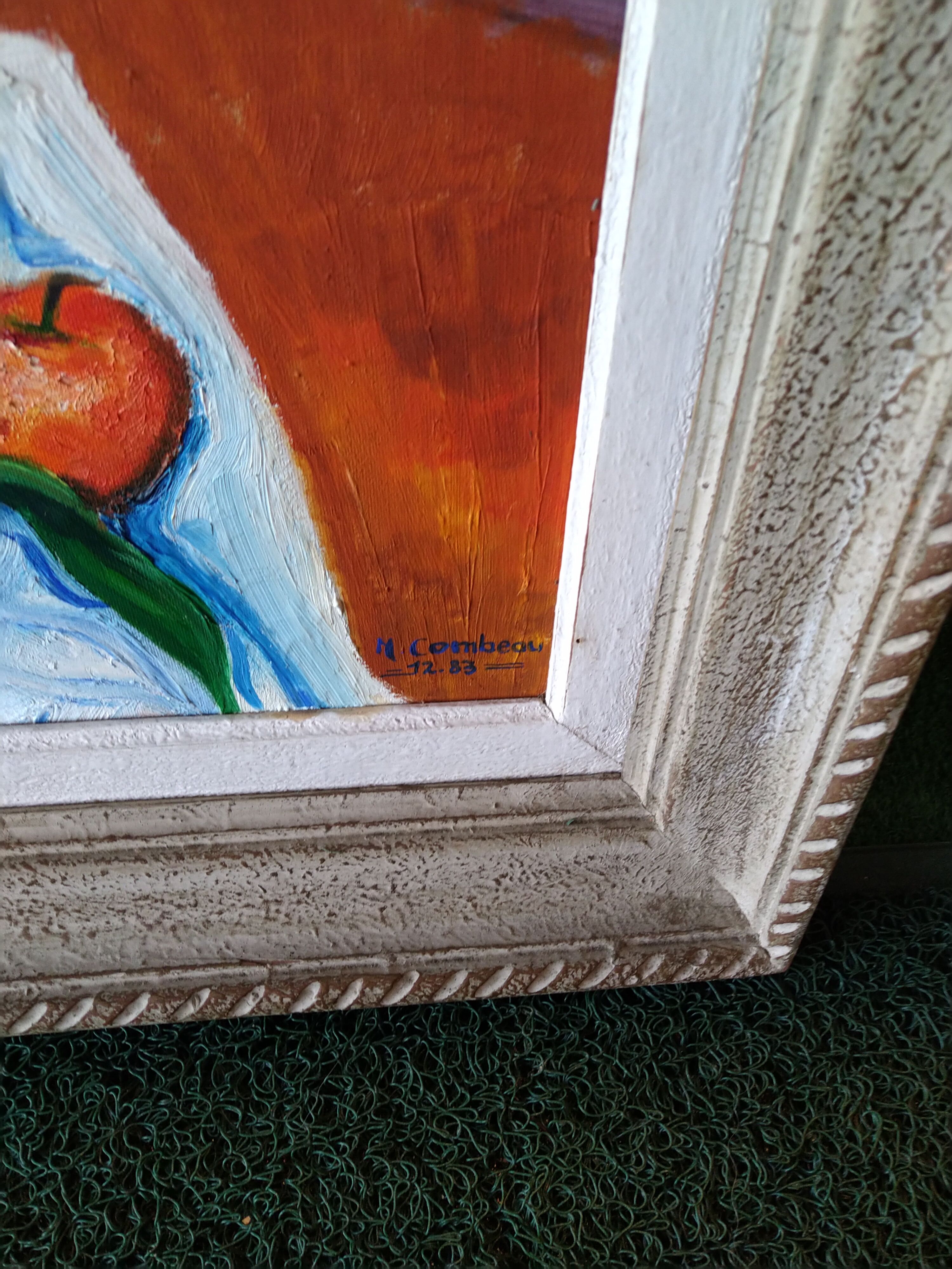 Still life with apples