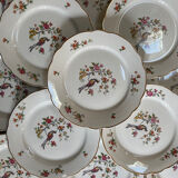 Assiettes plates Sarreguemines