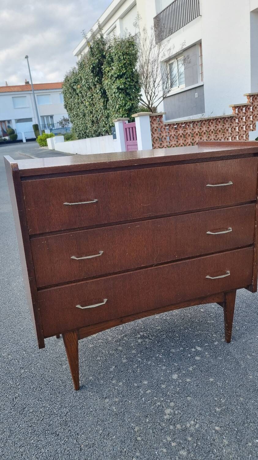 Vintage 3-drawer chest of drawers