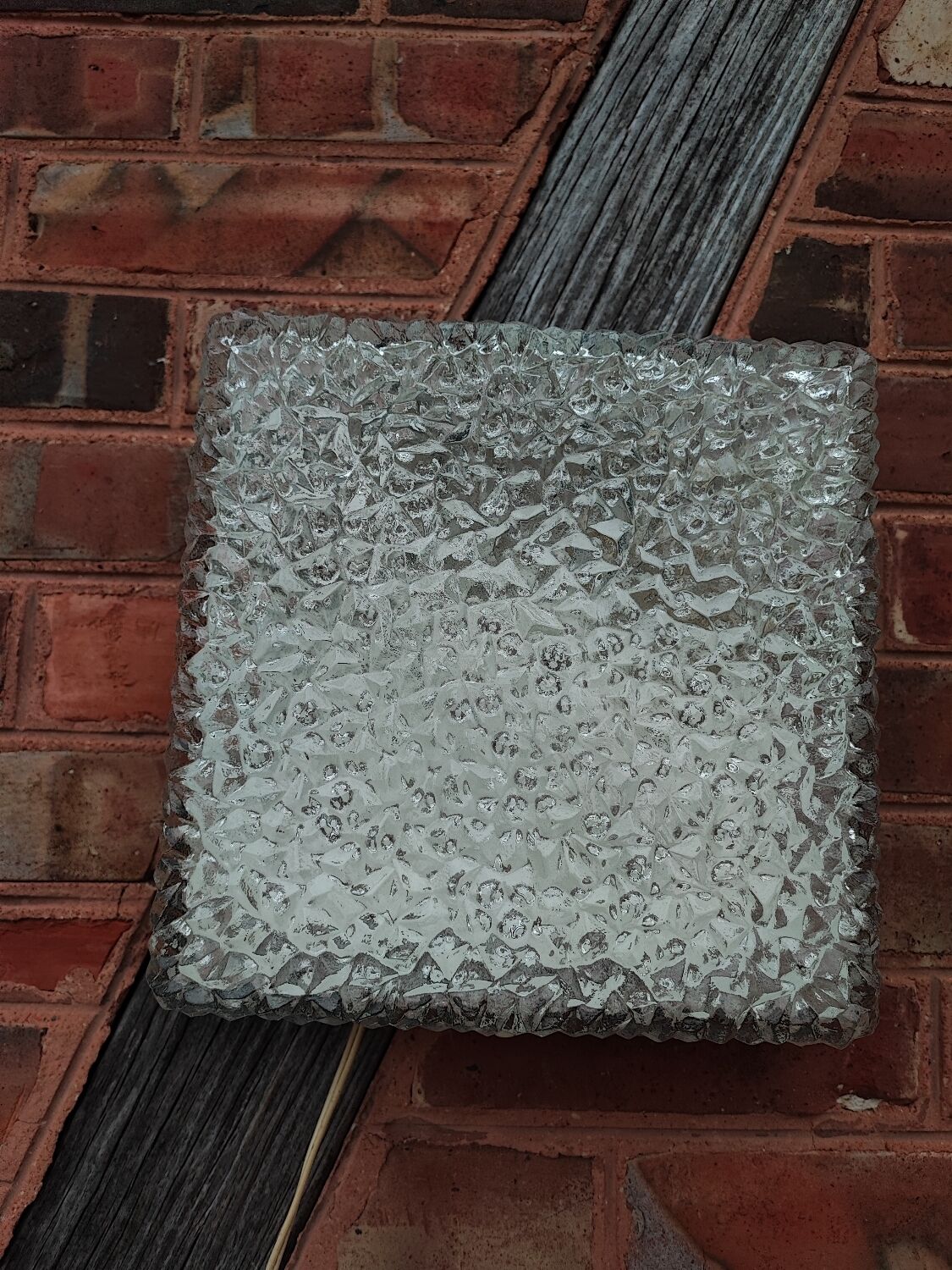 HOLOPHANE glass wall light