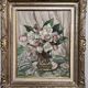 Painting Bouquet of Roses by Louise Cottin (1907-1974)