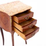 Pair of bedside tables, France, early 20th century.
