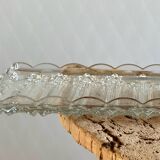 Plat à cake en cristal Laurent