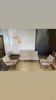 Vintage Scandinavian teak lounge — 3-seater sofa and two armchairs.