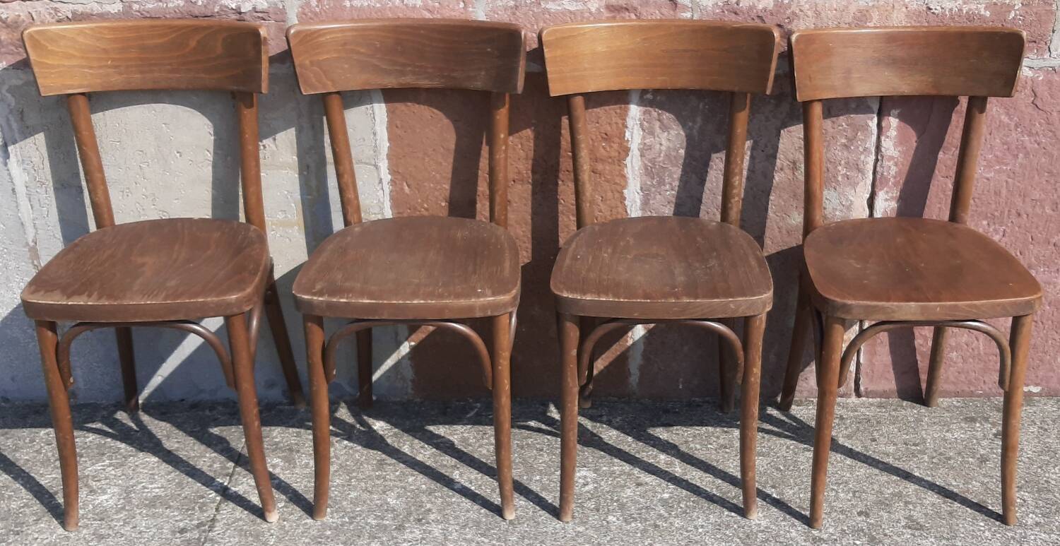 Thonet bistro chairs (set of 4 chairs)