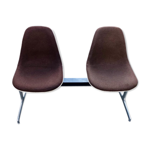 Banc deux places Charles Eames