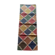Kilim carpet in burlap and cotton. 60cm x 190cm