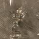 Verre à liqueur à facette Napoléon 3