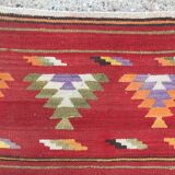 Turkish narrow kilim runner, 180x67cm