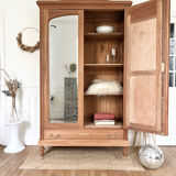 Fully restored mahogany wardrobe