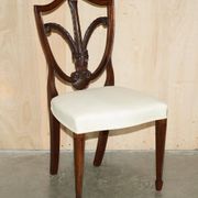 Paire de chaises d'appoint victoriennes George Hepplewhite Prince de Galles