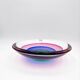 Large Coupe Michele Onesto Oball Sommerso Polychrome 32cm 5.4kg Signed