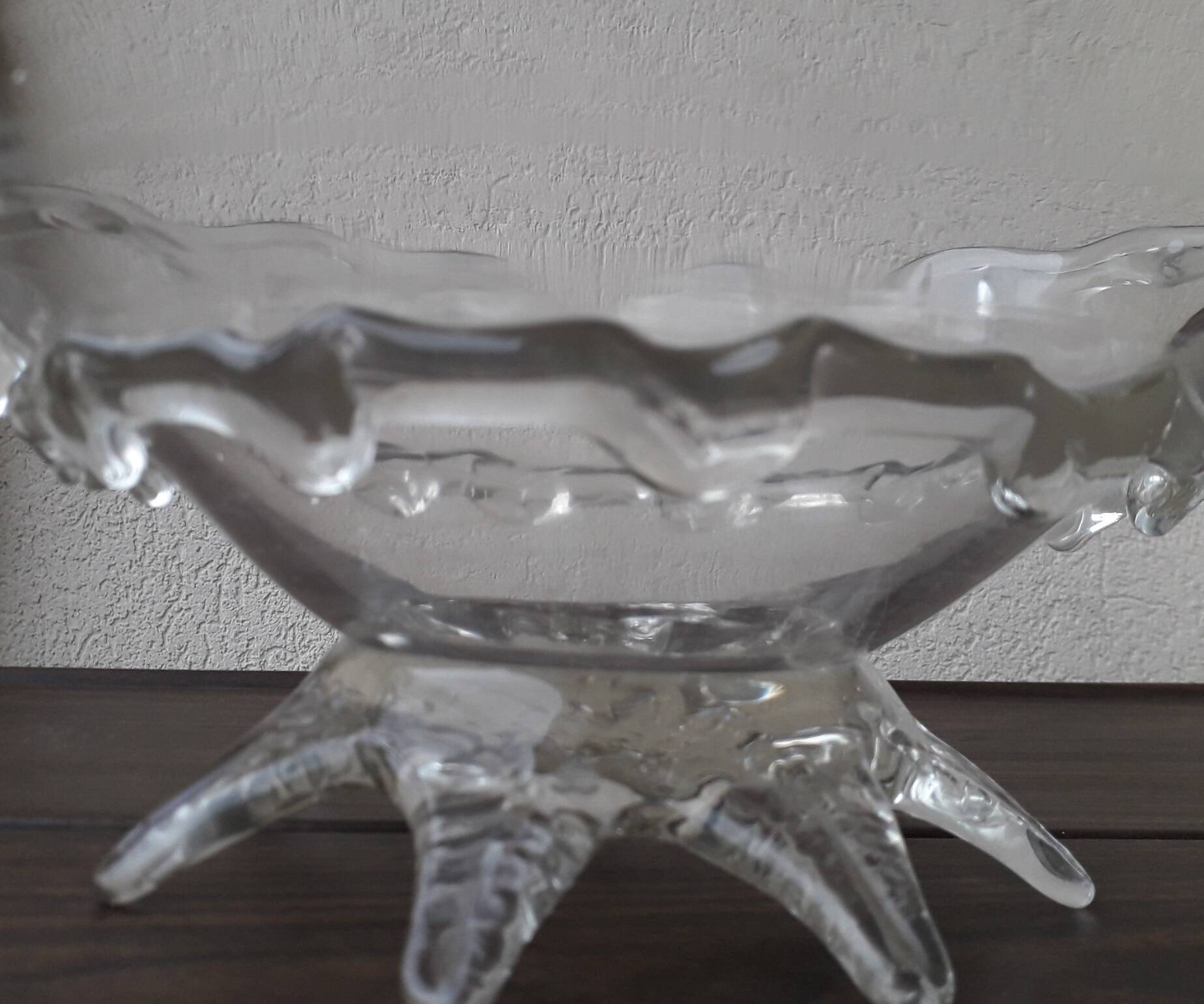 Coupe à fruits en verre