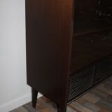 Hifi grundig furniture string from the 70s record player and radio