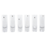 Set of crystal glasses, Italian design, 1970s,  RCR Cristalleria Italiana