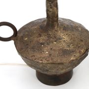 Paire de lampes en métal de Max Bré, années 50