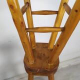 4 brutalist bar stools
