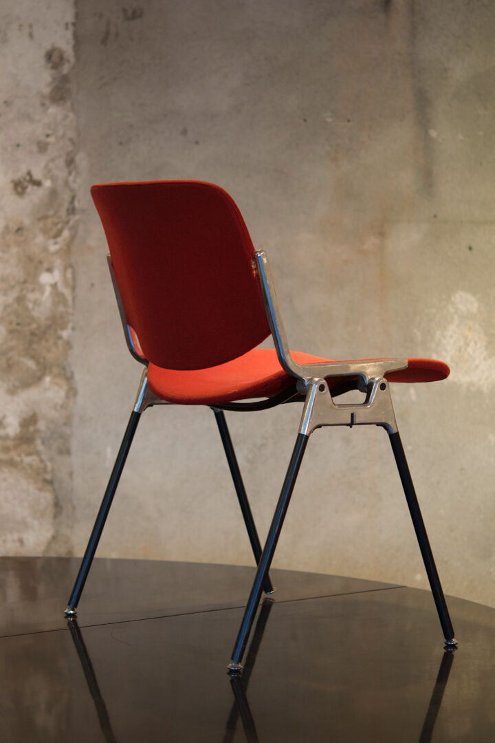 Set of ten Piretti chairs for Castelli publishing house