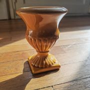 Vase medicis jaune moutarde