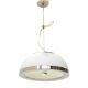 Opaline glass suspension by Pia Guidetti Crippa for Lumi, 1970s.