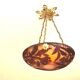 Suspension Lustre plafonnier Daum Nancy Art Nouveau France 1900 Objet d'Art