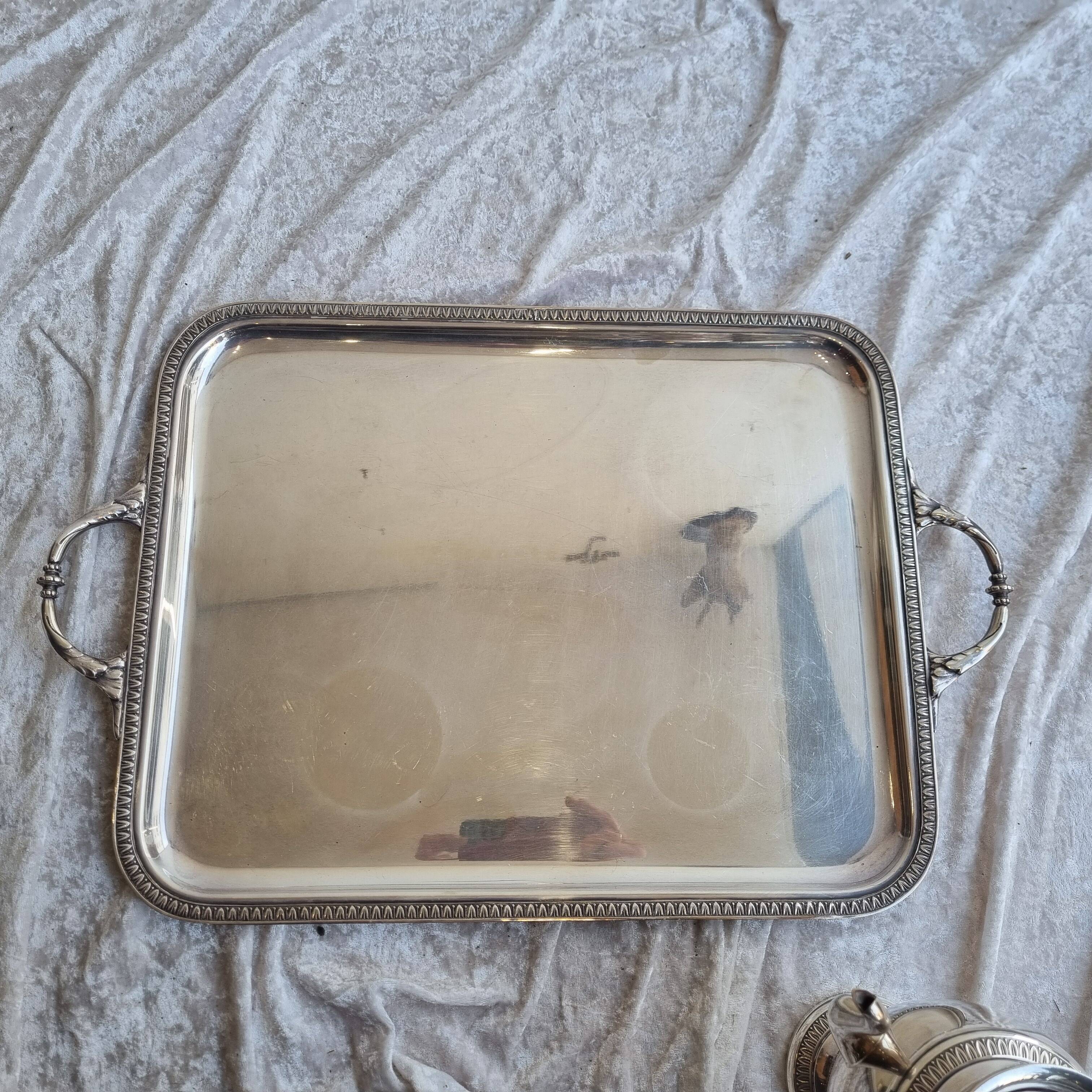 Empire silver tea and coffee set