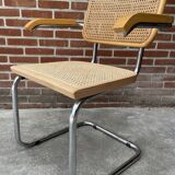 Cesca chair B64 with armrests by Marcel Breuer Design