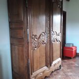 Ancient Norman wardrobe