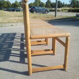Series of 4 chairs with new canning