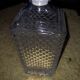 Carafe a whisky en verre avec son bouchon d'origine