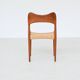 Arne Hovmand Olsen set of eight dining chairs in oak Mogens Kold Denmark 19