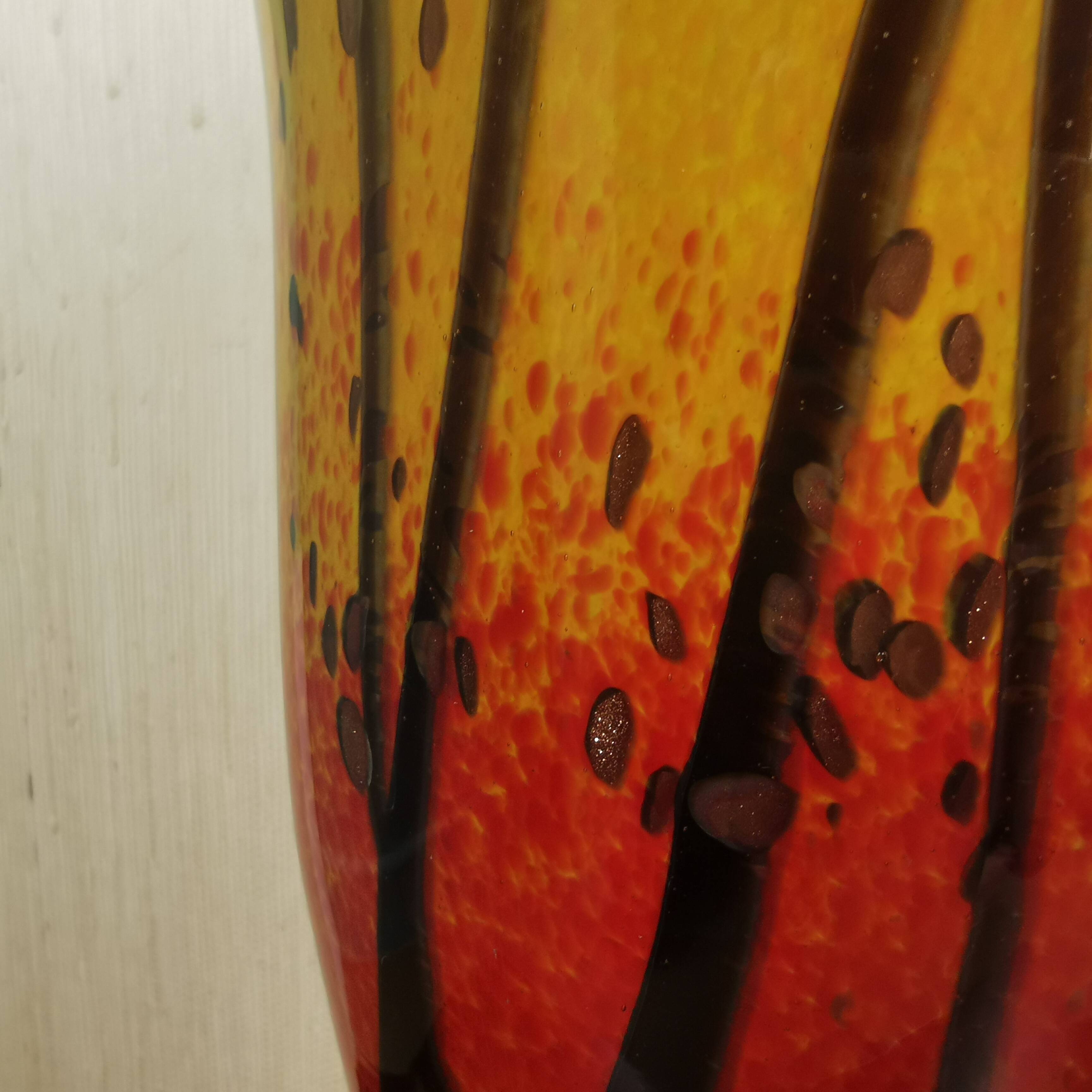 Lampe en verre de Murano