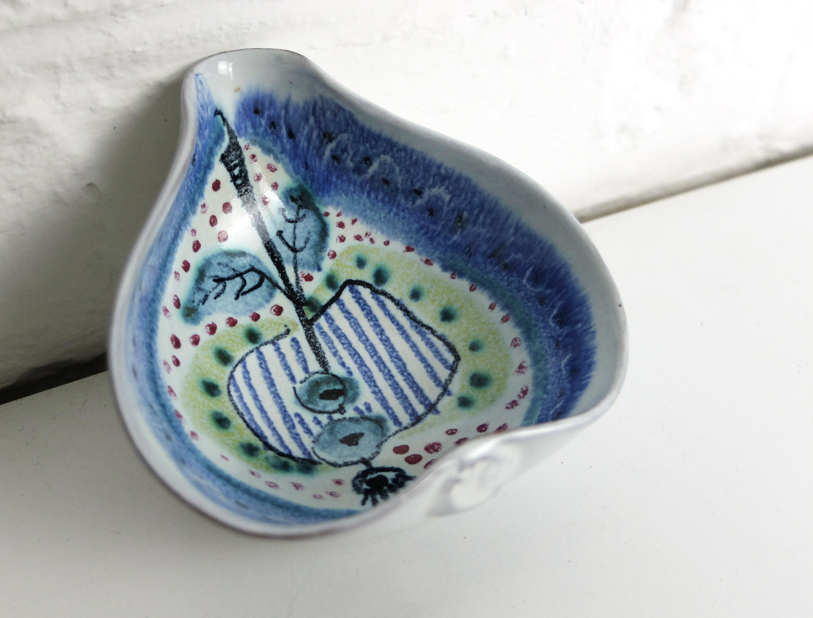 Ceramic cut by Jane Wahlstedt & Nils Larsson, Janikeramik, Sweden, 1950-60s