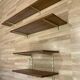 1950s design oak shelving unit.