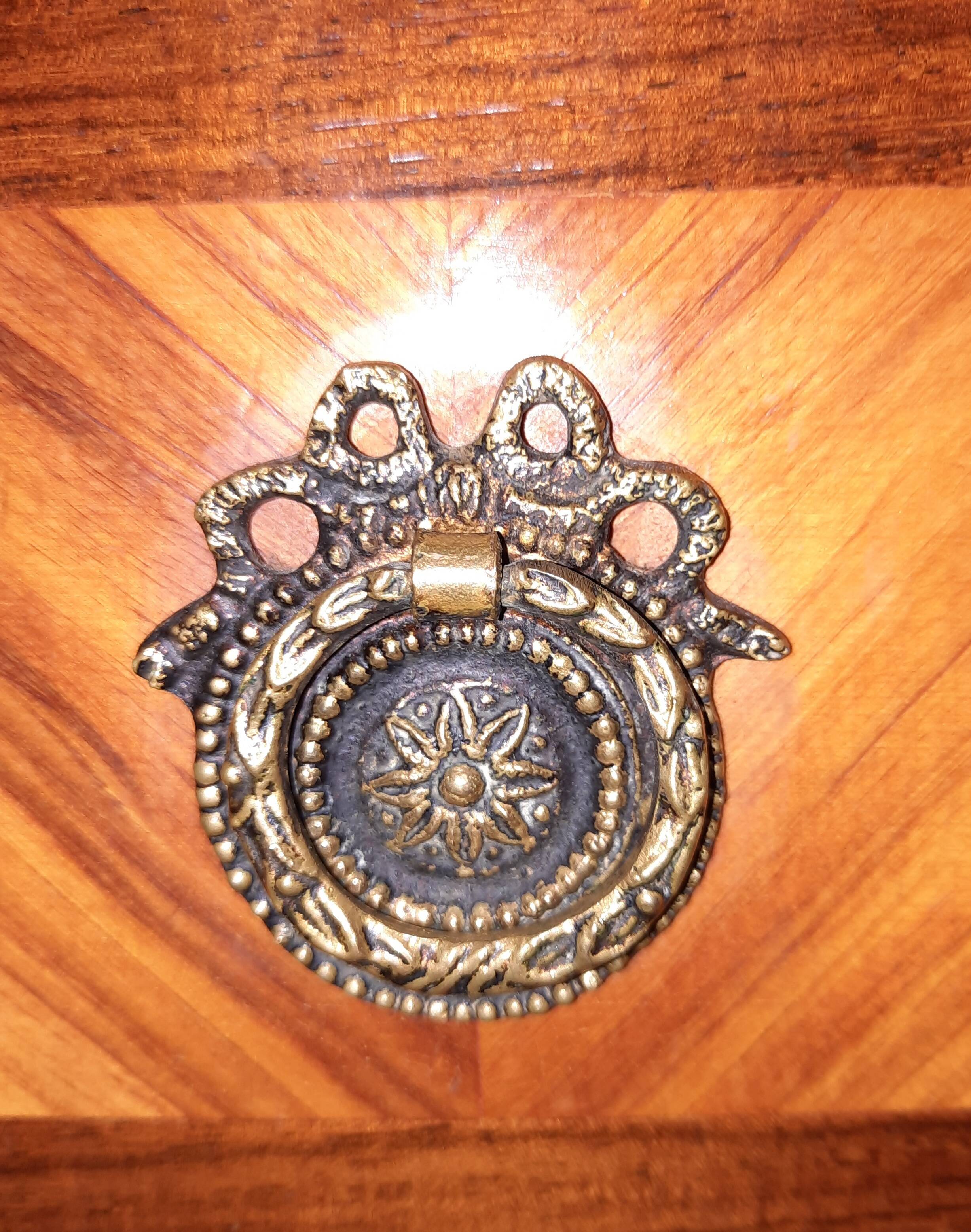 Louis XVI style marquetry chiffonier