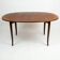 Scandinavian table "Ovalen" in birch, stamped Carl Malmsten, Sweden, 1960s.