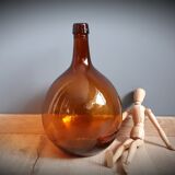 Authentic demijohn 5 L Brown