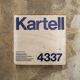 Model 4337 wall lamp by Isao Hosoe for Kartell, Italy 1972