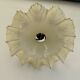 Vintage pleated glass lace lampshade ceiling light